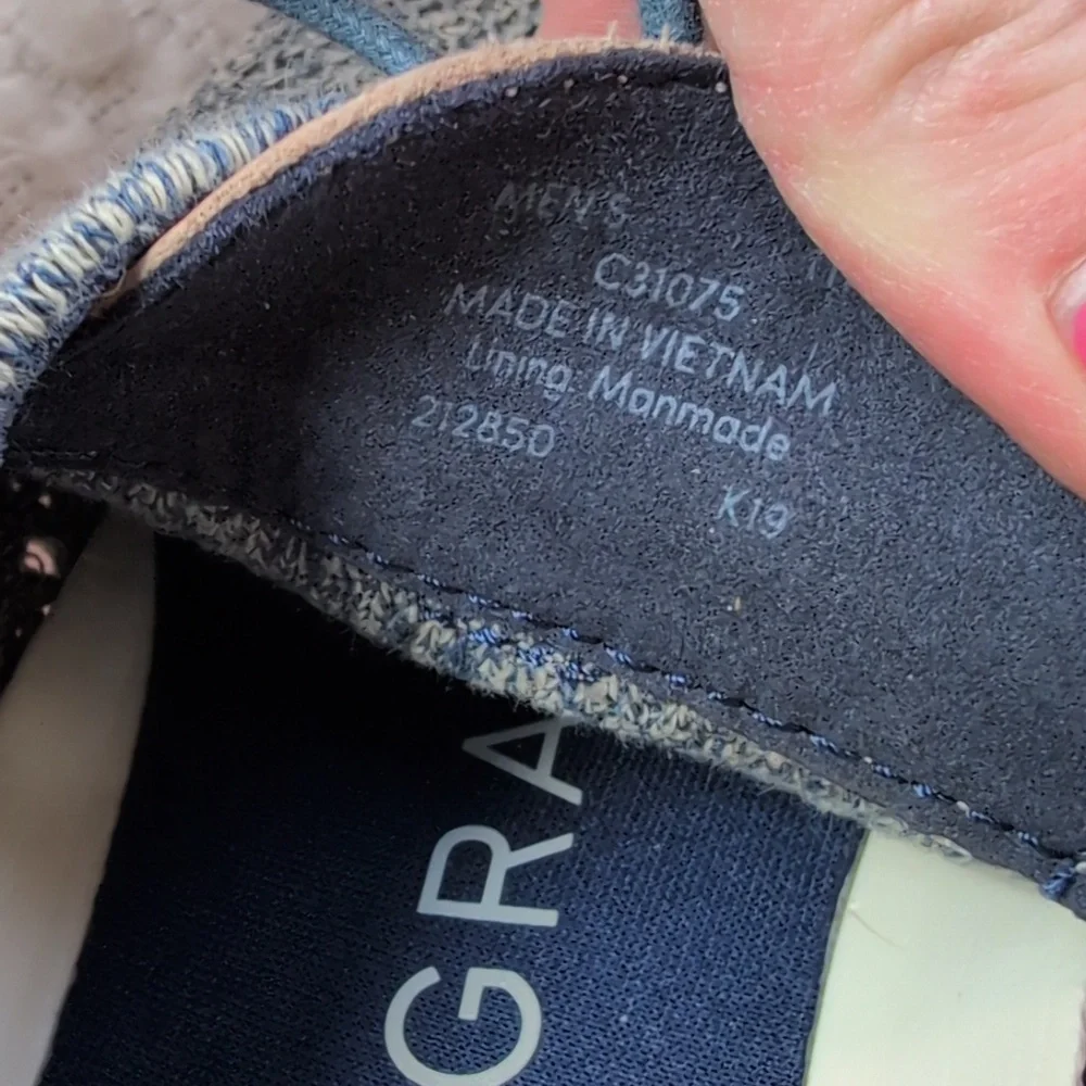 Cole Haan Original Grand Hybrid Knit 11 Dress Shoe Casual Golf Resort Style